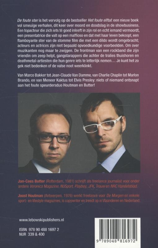 Achterkant van De foute ster
