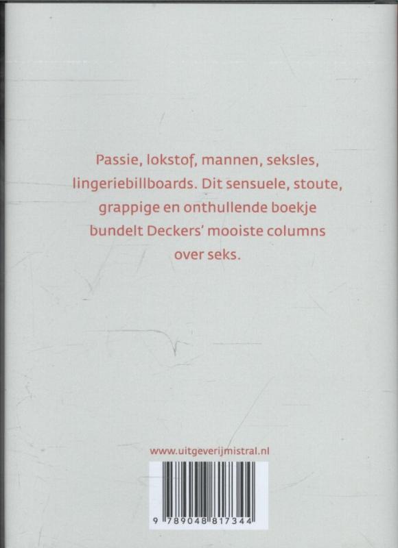 Achterkant van Seks