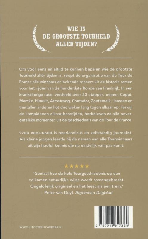 Achterkant van De beste tour aller tijden