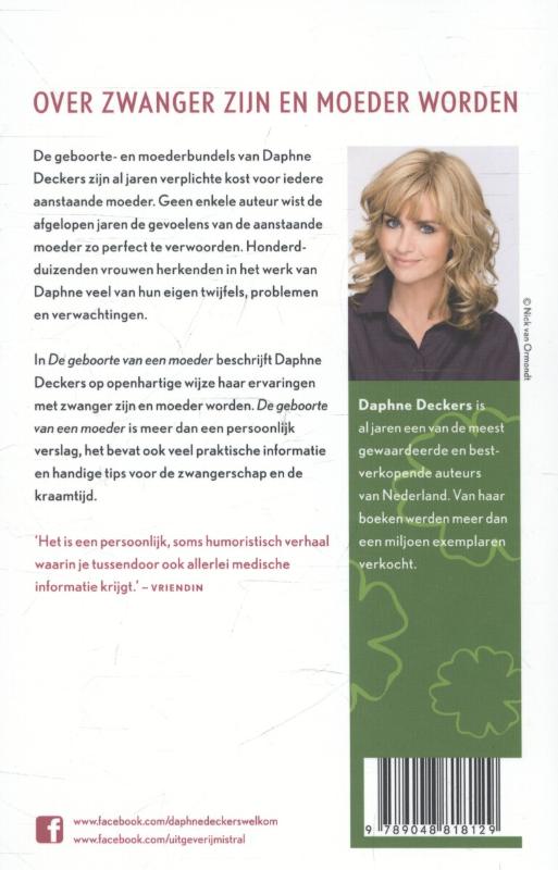 Achterkant van De geboorte van een moeder