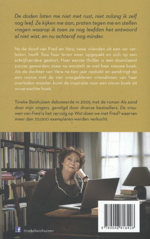 Achterkant van De vrouwen van Fred