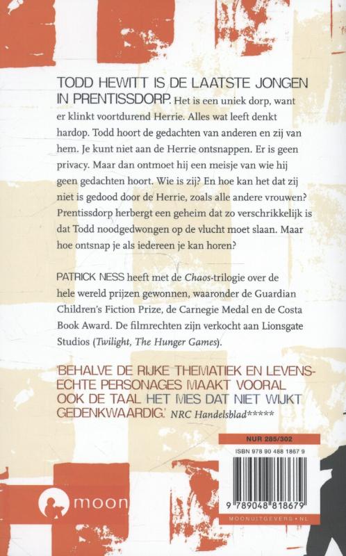 Achterkant van Het mes dat niet wijkt