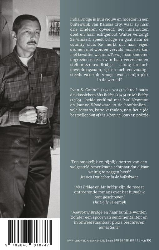 Achterkant van Mrs Bridge