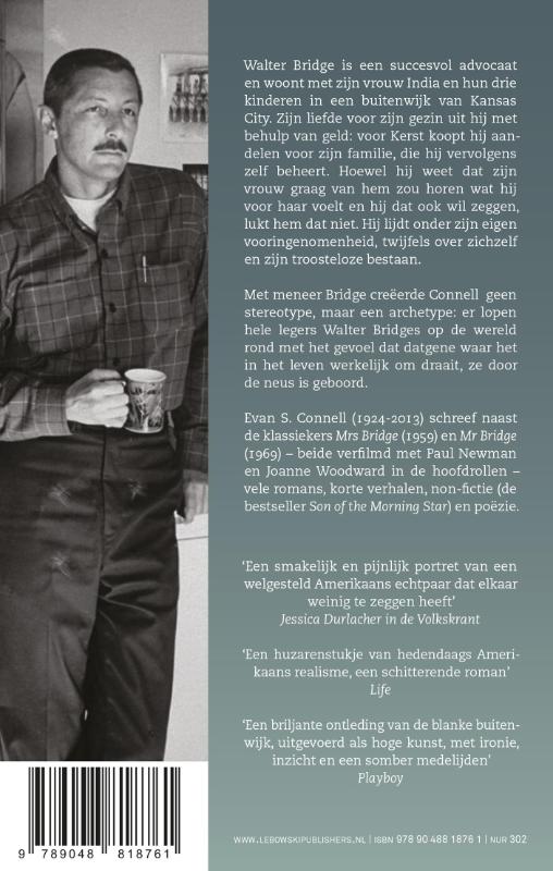 Achterkant van Mr Bridge