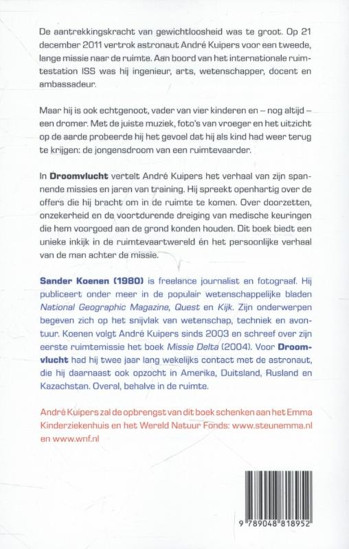 Achterkant van Droomvlucht