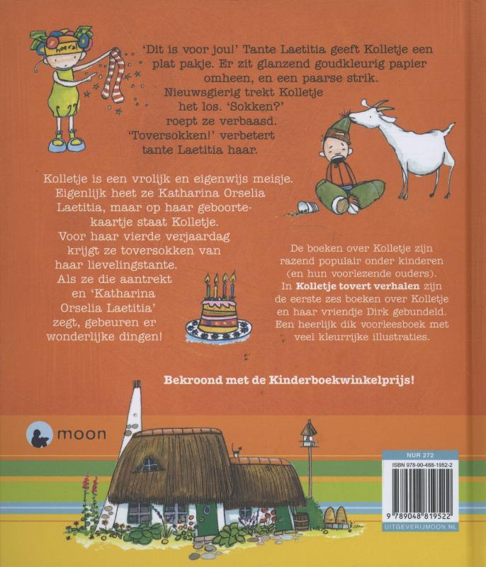Achterkant van Kolletje tovert verhalen