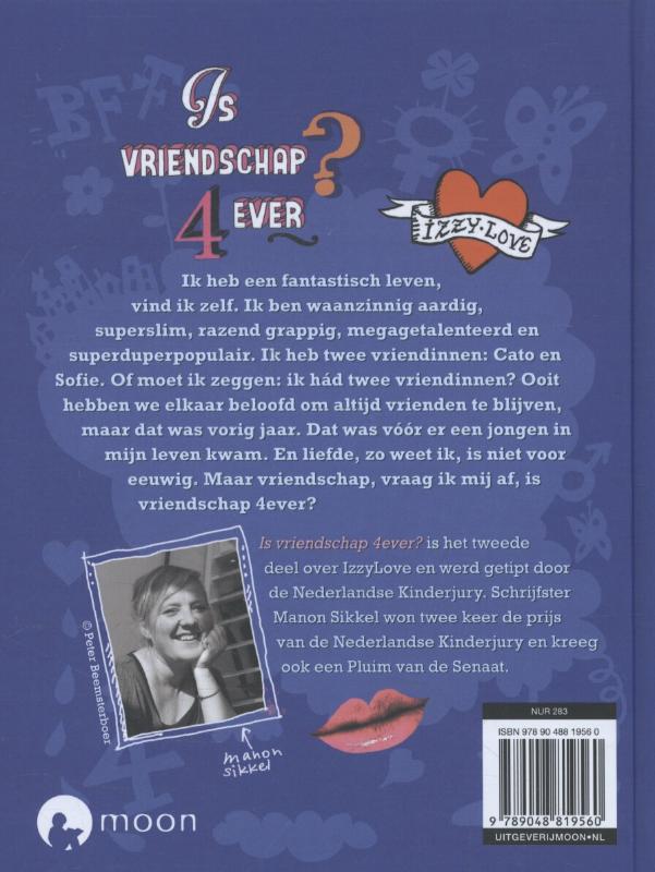 Achterkant van Is vriendschap 4ever
