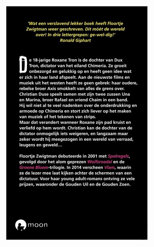 Achterkant van Vlam