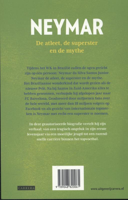 Achterkant van Neymar
