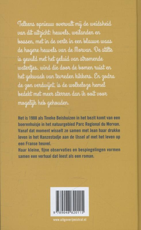 Achterkant van Het huis op de heuvel