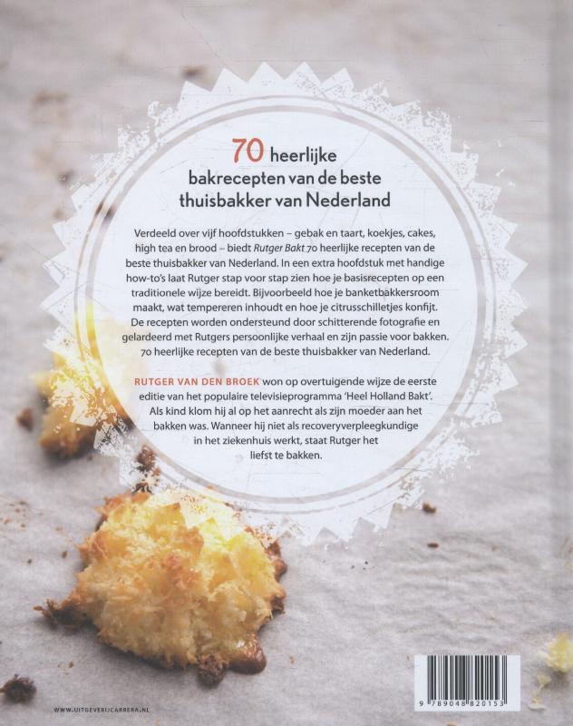 Achterkant van Rutger bakt