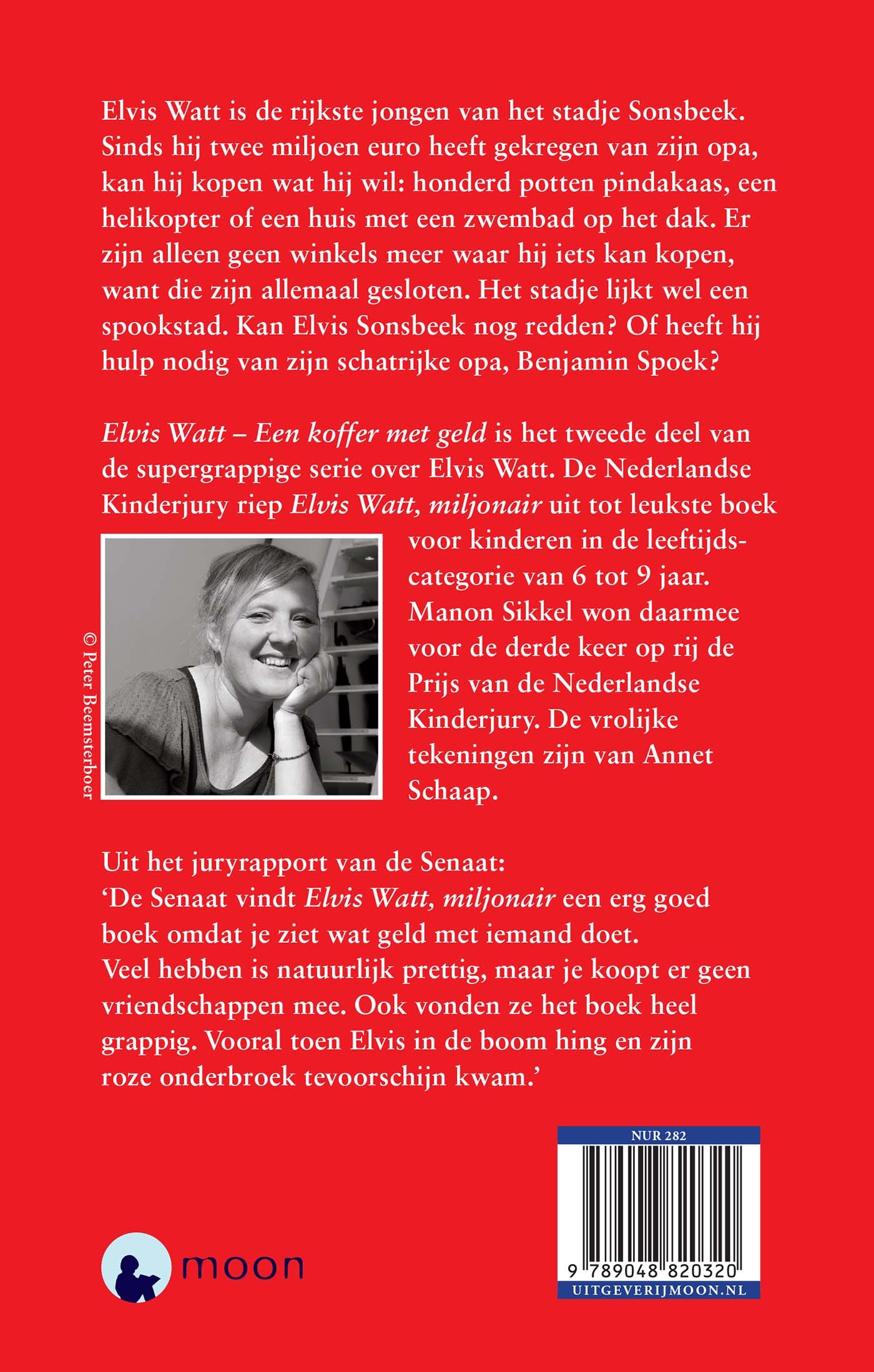 Achterkant van Een koffer met geld