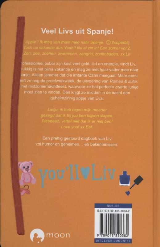 Achterkant van Bekentenissen van een professionele puber