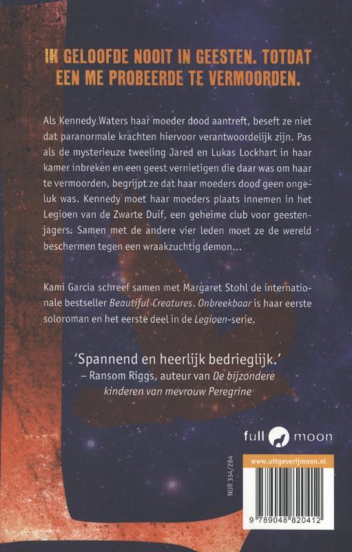 Achterkant van Onbreekbaar