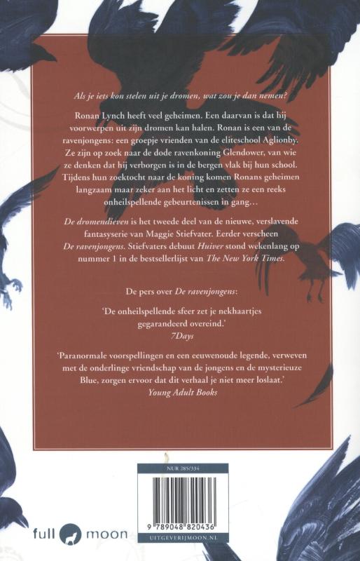 Achterkant van De dromendieven