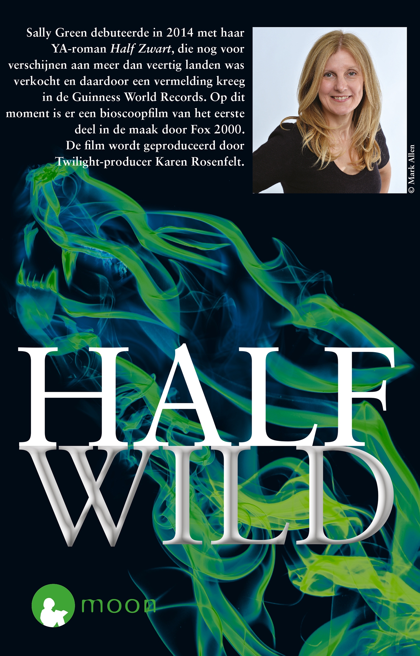 Achterkant van Half Wild