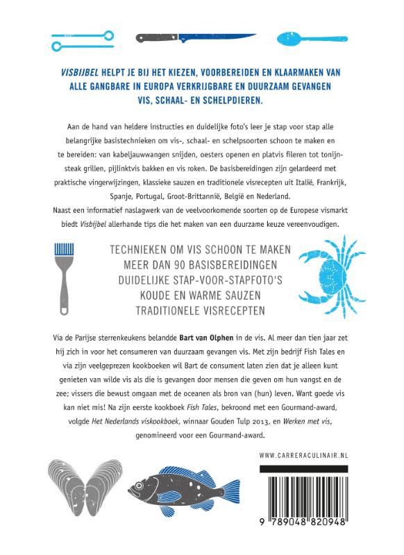 Achterkant van Visbijbel