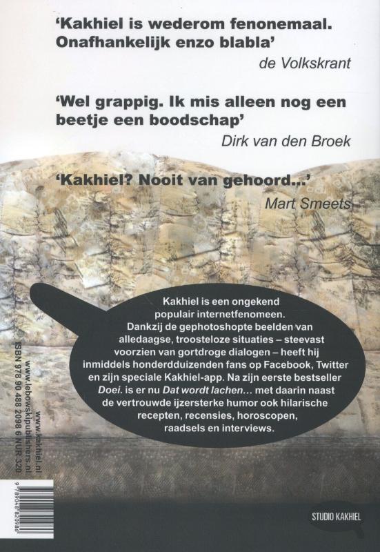 Achterkant van Dat wordt lachen...