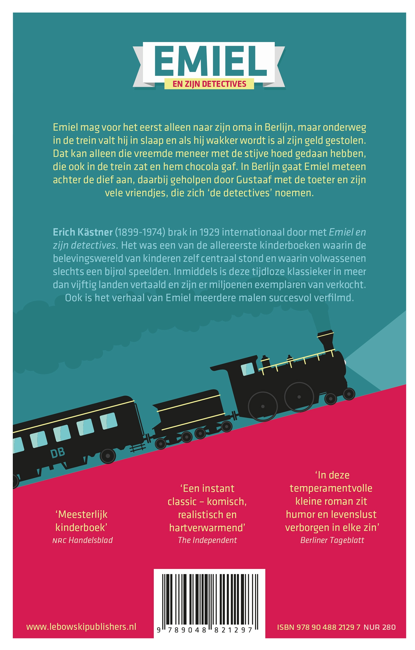 Achterkant van Emiel en zijn detectieves