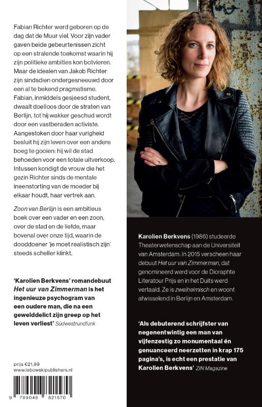 Achterkant van Zoon van Berlijn