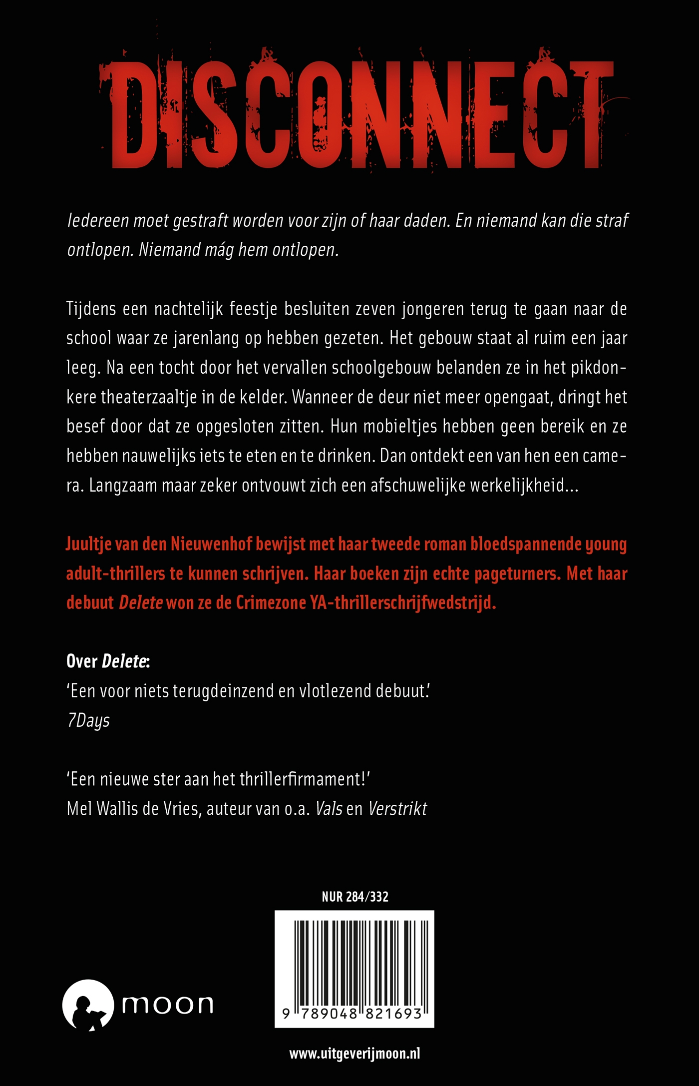 Achterkant van Disconnect