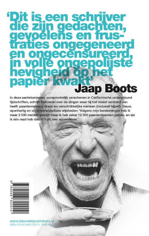 Achterkant van Aantekeningen van een vieze oude man