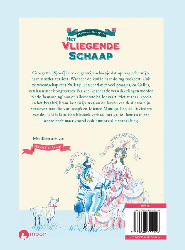 Achterkant van Het vliegende schaap