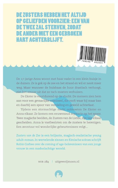 Achterkant van Zusters van de zee