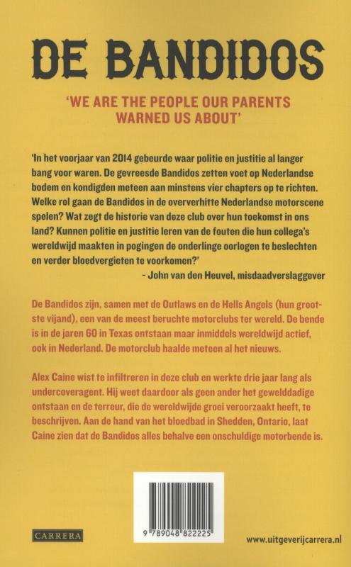 Achterkant van De bandidos