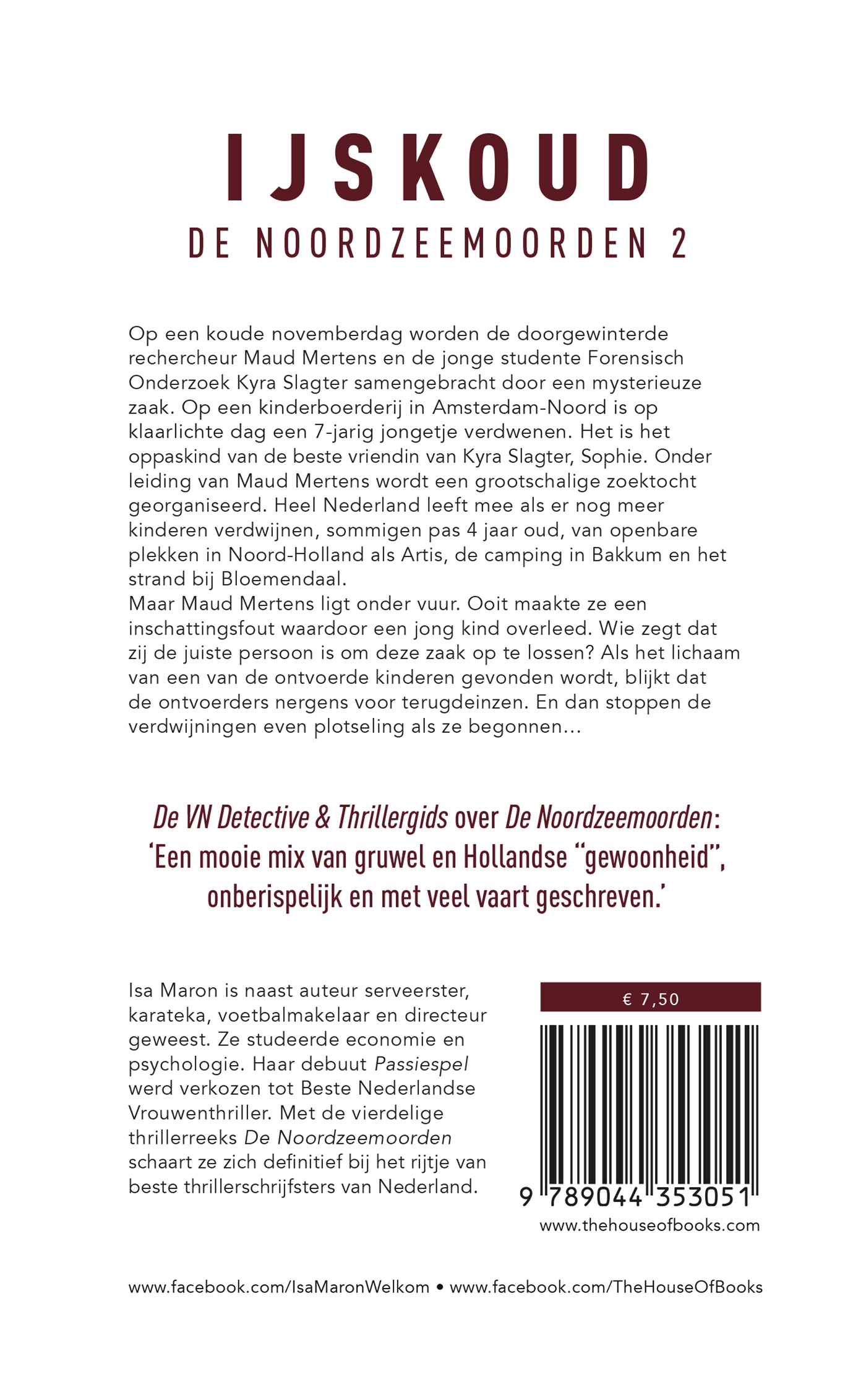 Achterkant van IJskoud