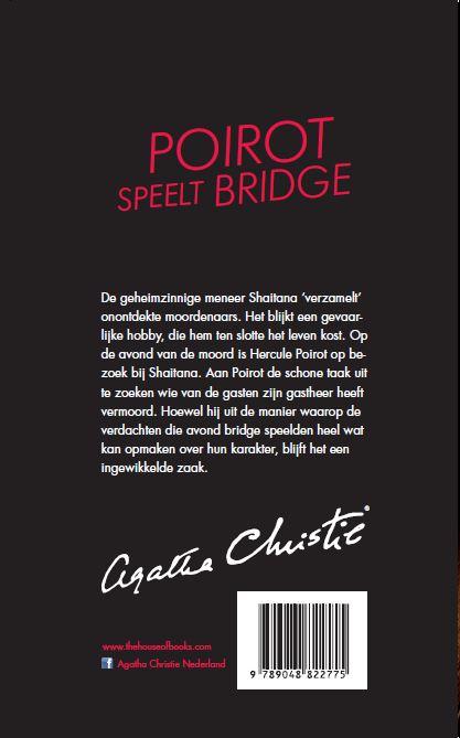 Achterkant van Poirot speelt bridge