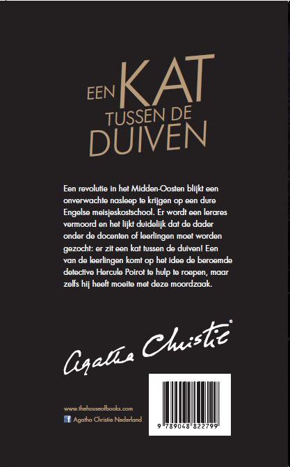 Achterkant van Een kat tussen de duiven