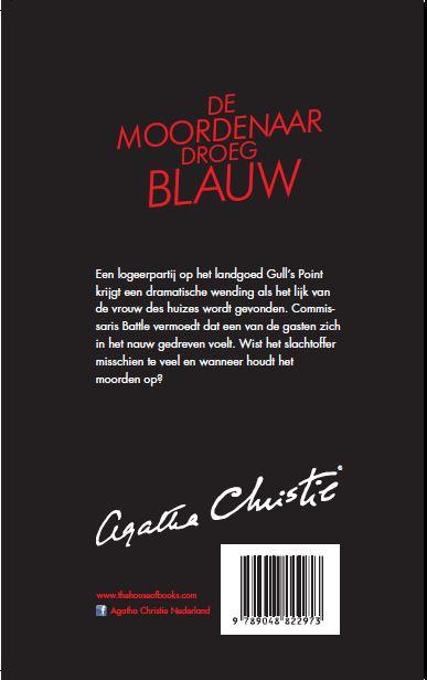 Achterkant van De moordenaar droeg blauw