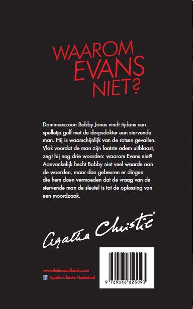 Achterkant van Waarom Evans niet?