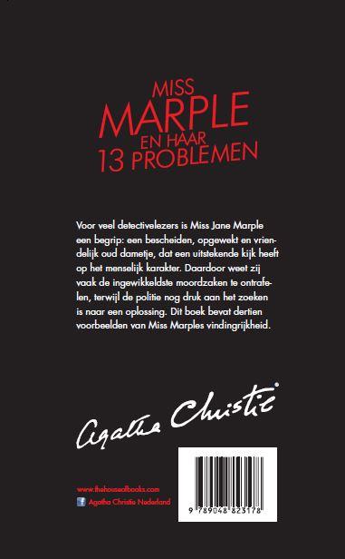 Achterkant van Miss Marple en haar 13 problemen