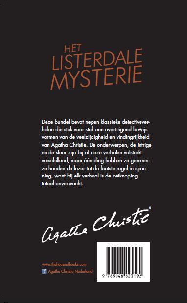 Achterkant van Het Listerdale mysterie