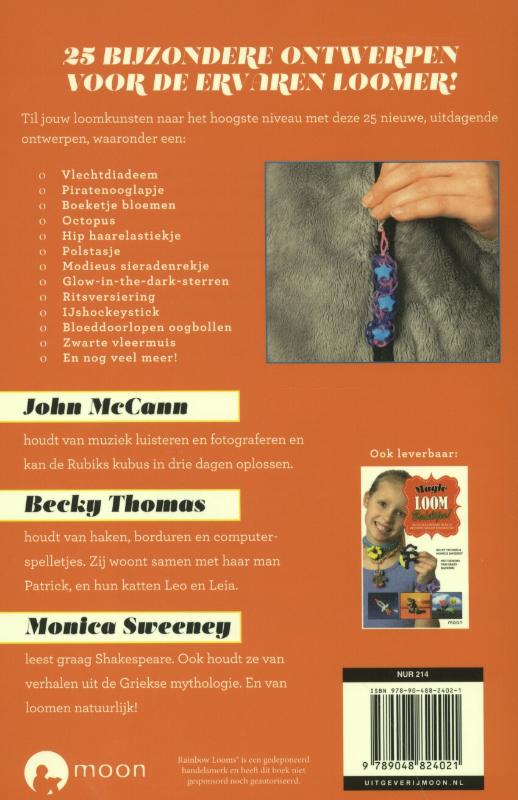 Achterkant van Magic loom xtreem!