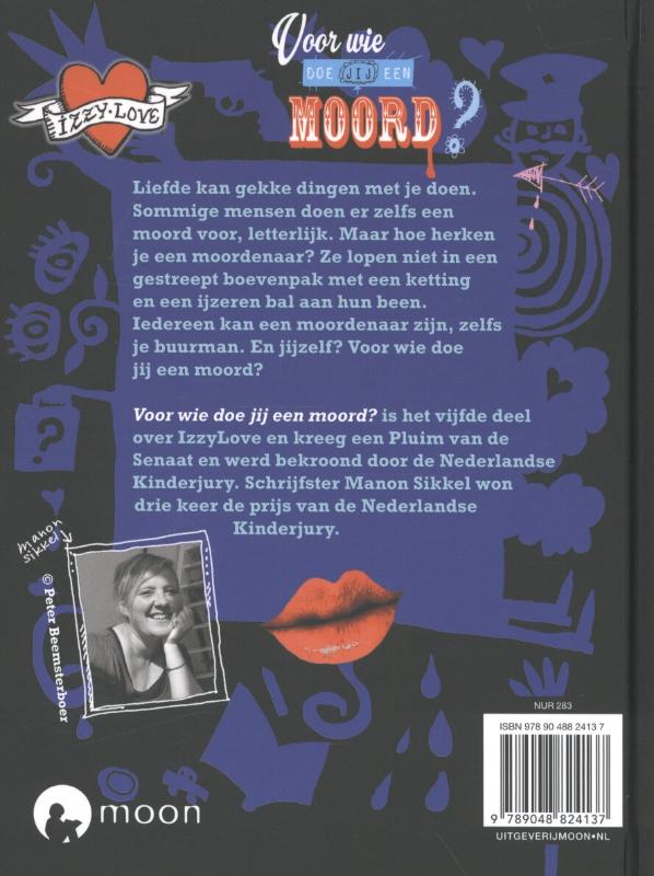 Achterkant van Voor wie doe jij een moord?