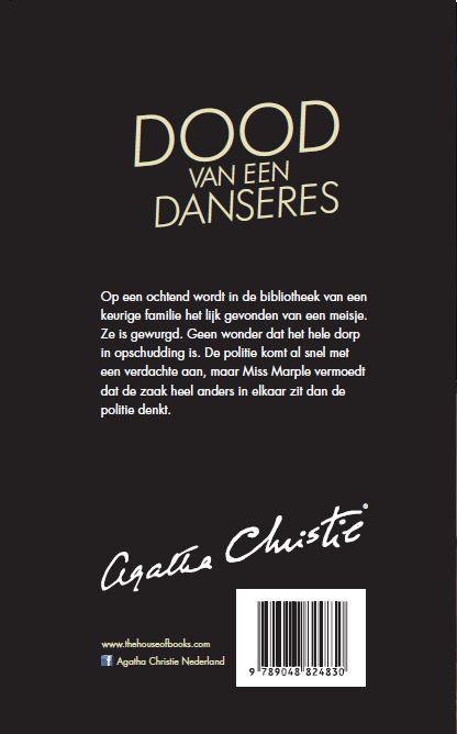 Achterkant van Dood van een danseres