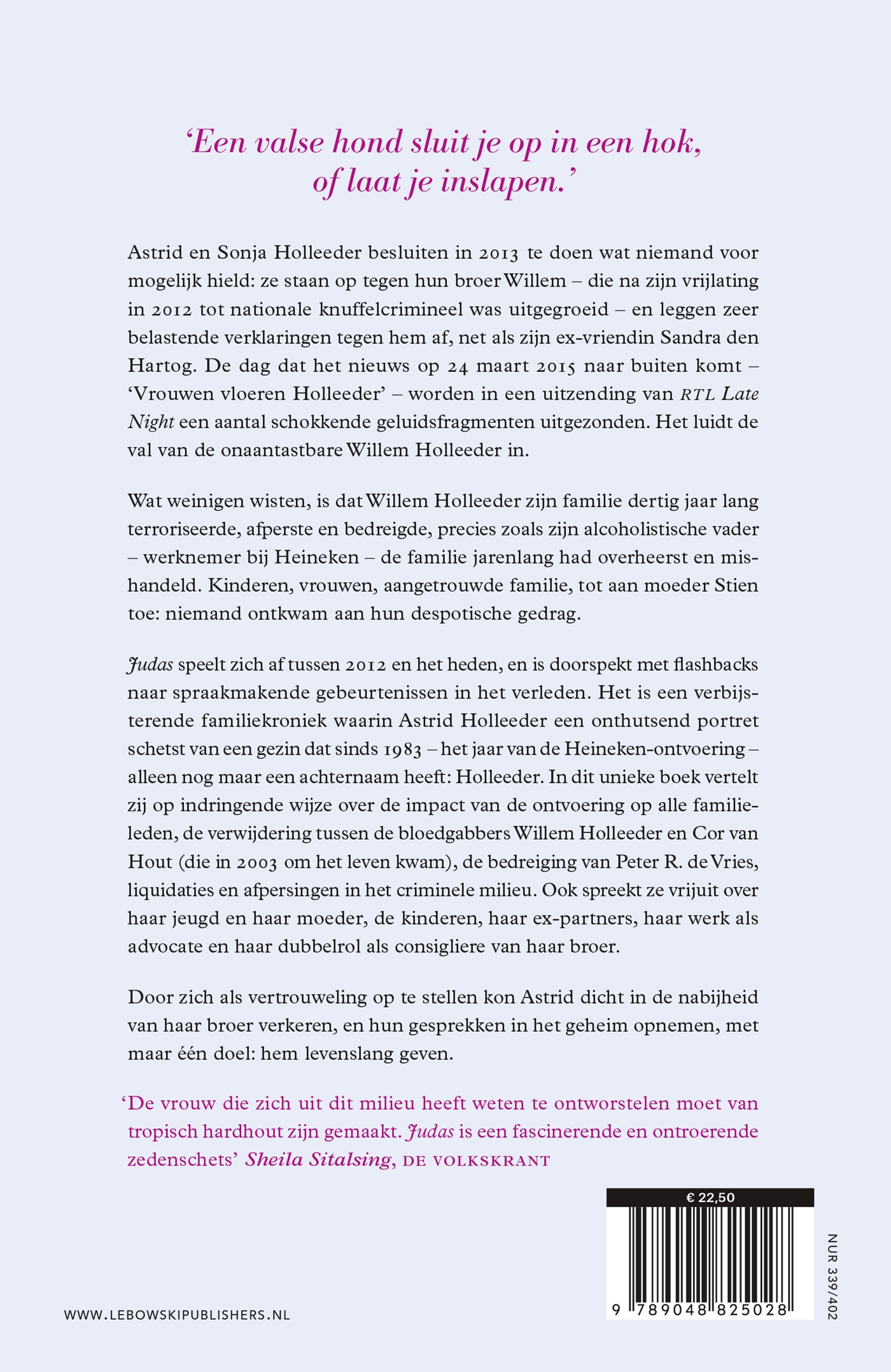 Achterkant van Judas