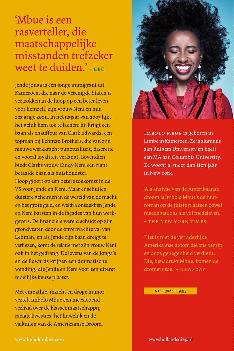 Achterkant van Zie de dromers