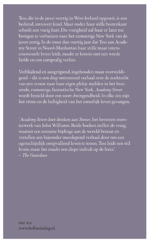 Achterkant van Academy Street