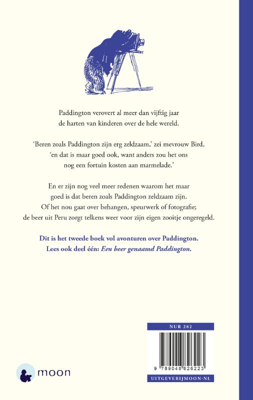 Achterkant van Speurneus Paddington