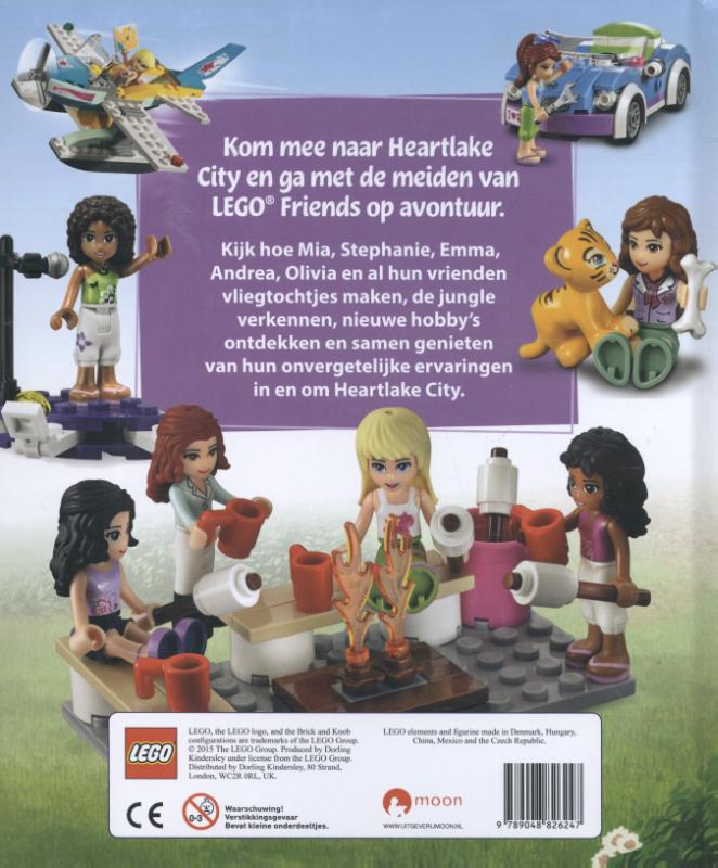 Achterkant van Het boek vol avonturen