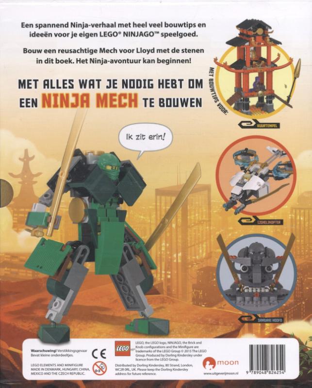 Achterkant van Lego Ninjago - Bouw je eigen avontuur