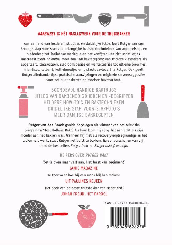 Achterkant van Bakbijbel