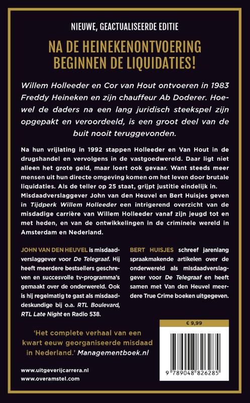 Achterkant van Tijdperk Willem Holleeder
