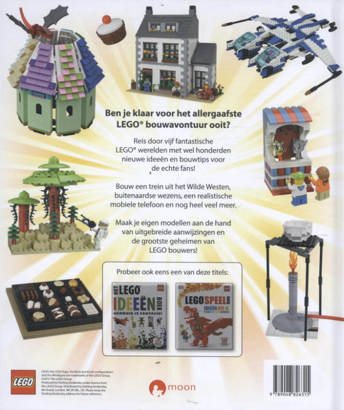 Achterkant van Lego supergave ideeën
