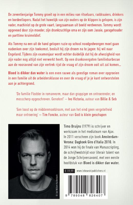 Achterkant van Bloed is dikker dan water