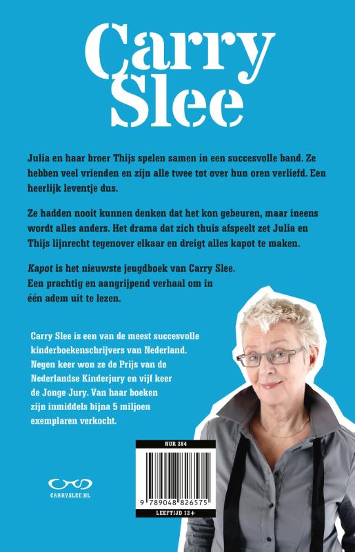 Achterkant van Kapot